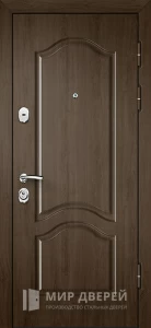 Наружная однопольная дверь для загородного дома №5 внешняя - фото