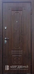 Металлическая дверь обшитая МДФ №189 внешняя